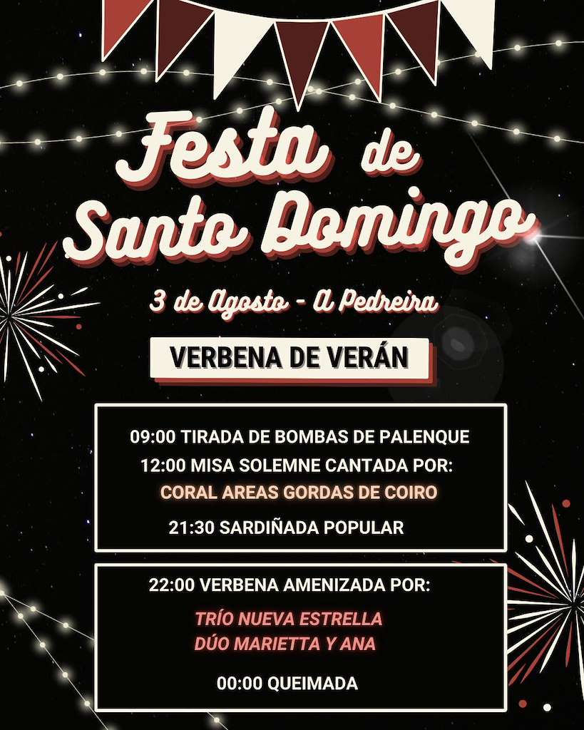 Fiestas de Santo Domingo en Cangas