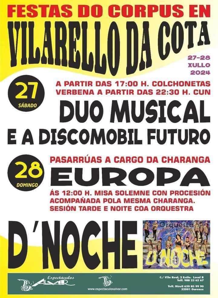 Fiestas de Vilarello da Cota (2024) en Vilardevós