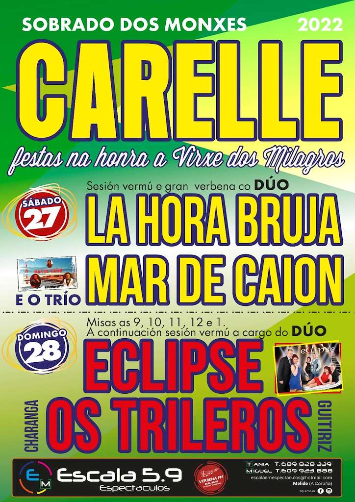 Fiestas en Carelle (2024) en Sobrado