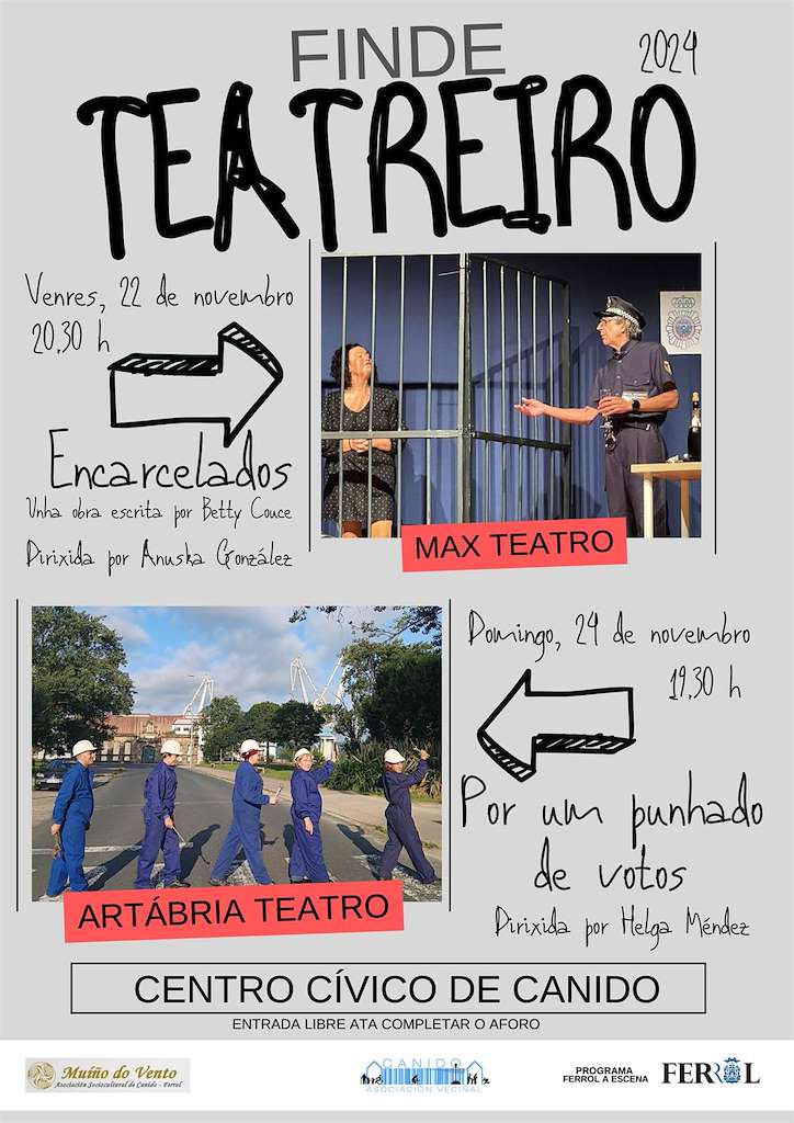 Finde Teatreiro de Canido (2024) en Ferrol