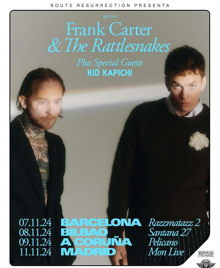 Frank Carter & The Rattlesnakes en Concierto (2024) en A Coruña