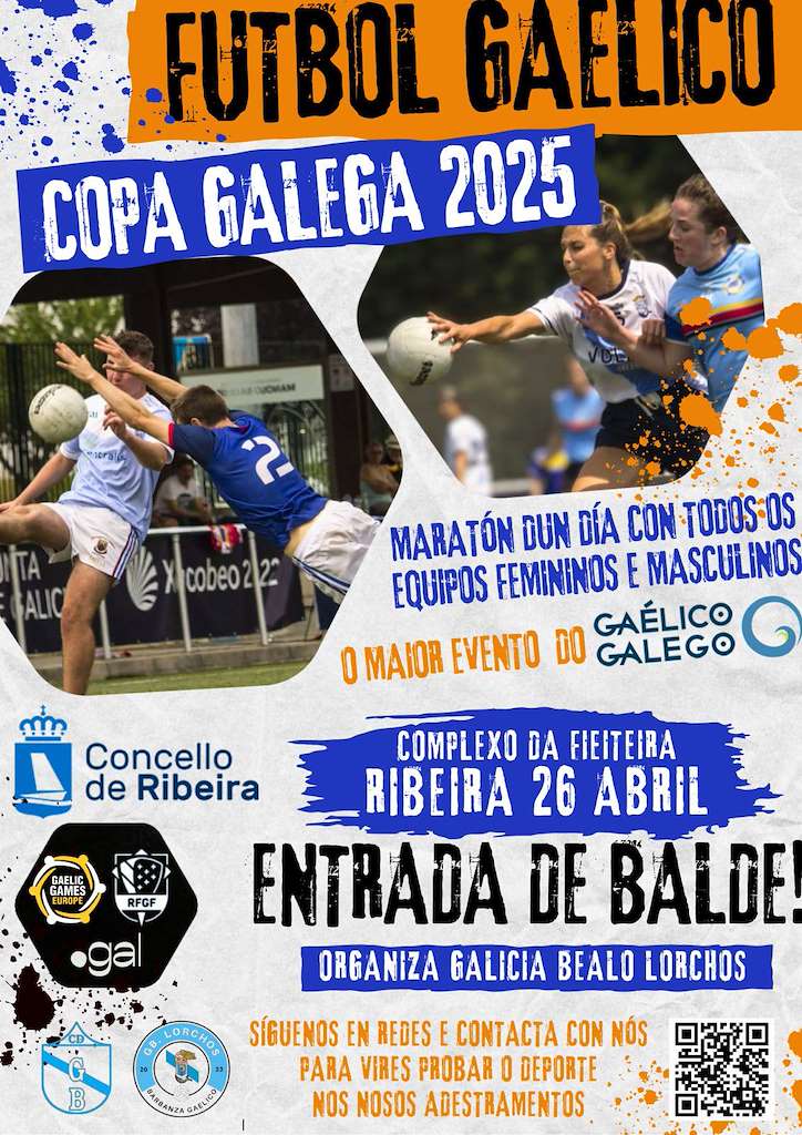 Fútbol Gaelico Copa Galega (2025) en Ribeira