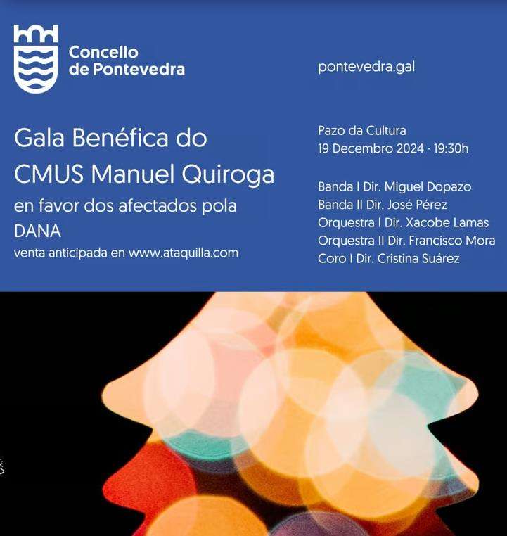 Gala Benéfica do CMUS Manuel Quiroga (2024) en Pontevedra