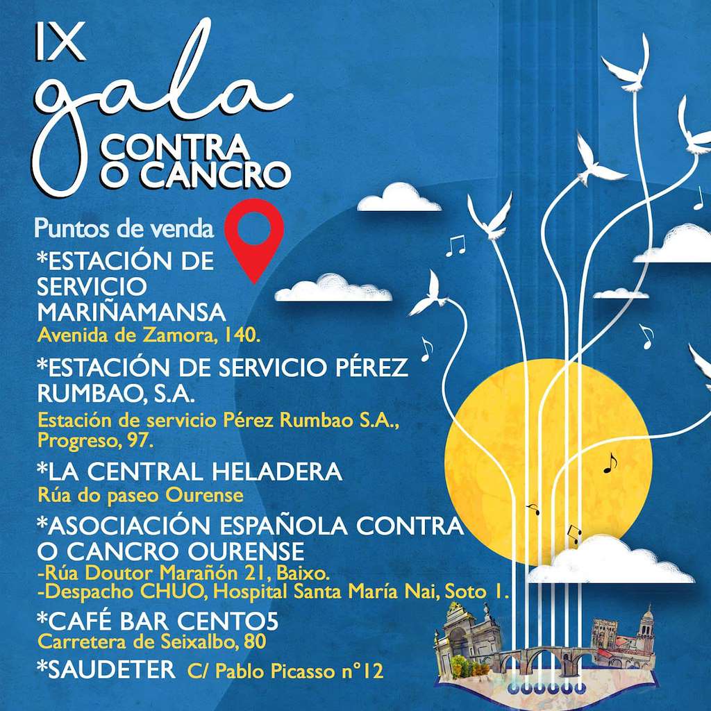 IX Gala Contra o Cancro en Ourense