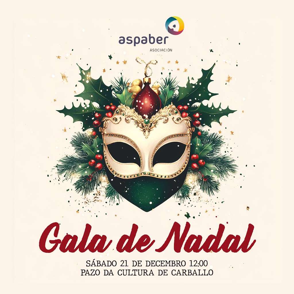 Gala de Nadal de Aspaber (2024) en Carballo