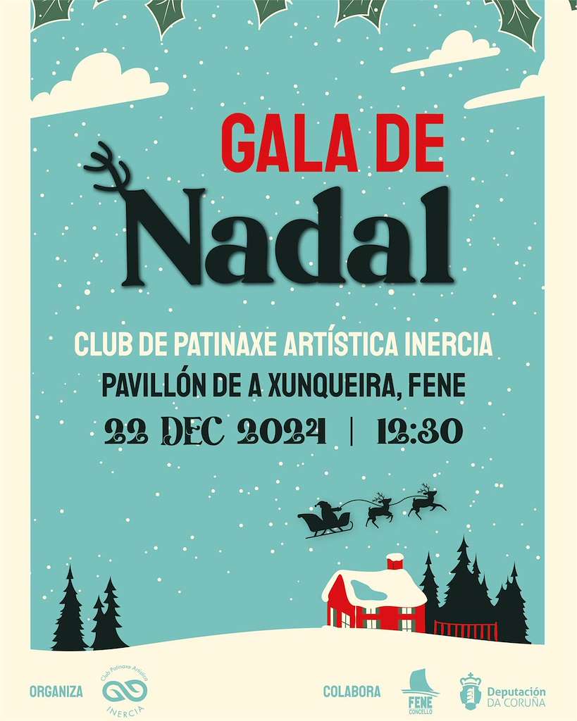 Gala de Nadal de Patinaxe Artística (2024) en Fene