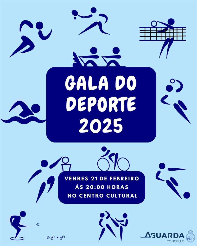 XV Gala do Deporte (2025) en A Guarda