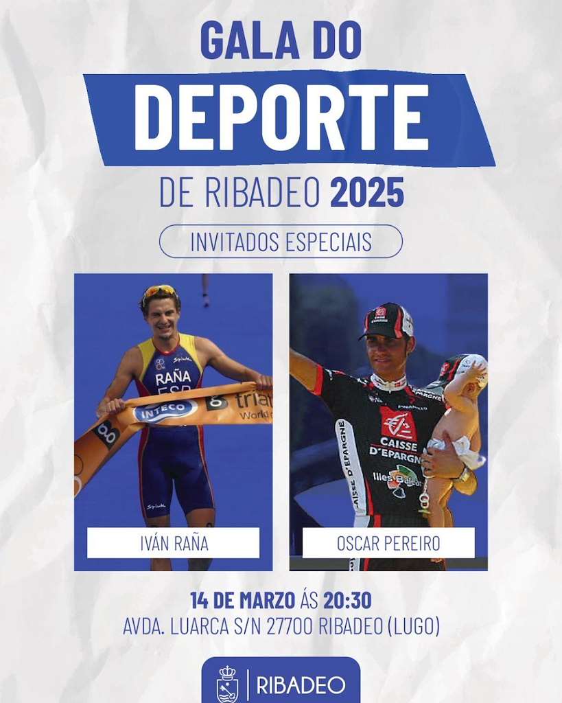 Gala do Deporte (2025) en Ribadeo