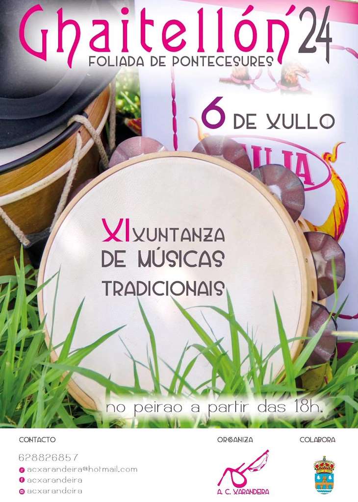 Ghaitellón´24 - XI Xuntanza de Músicas Tradicionais (2024) en Pontecesures