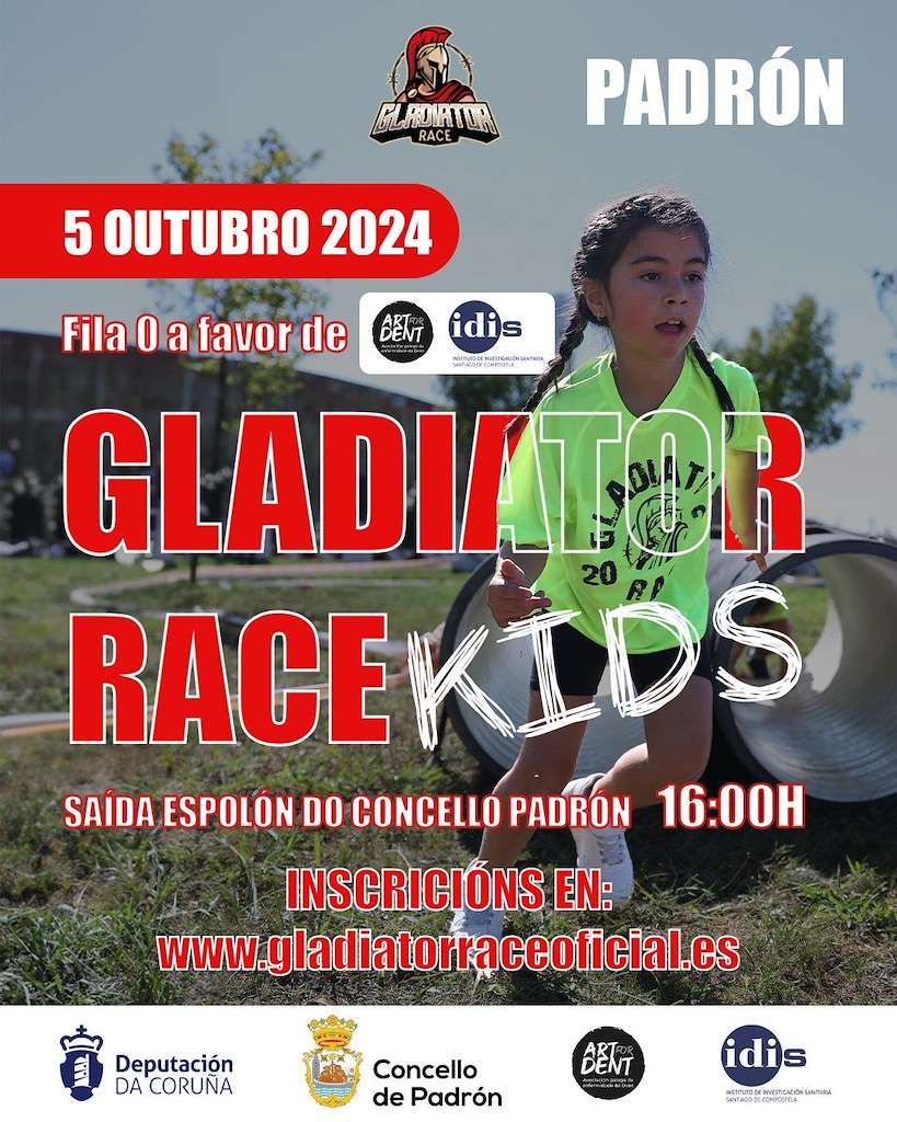 Gladiator Race Kids (2024) en Padrón