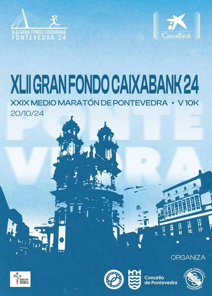 XLII Gran Fondo - XXVII Medio Maratón - V10K (2024) en Pontevedra