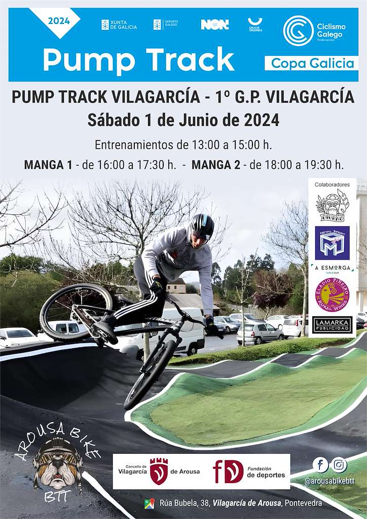 Gran Premio Pump Track en Vilagarcía de Arousa