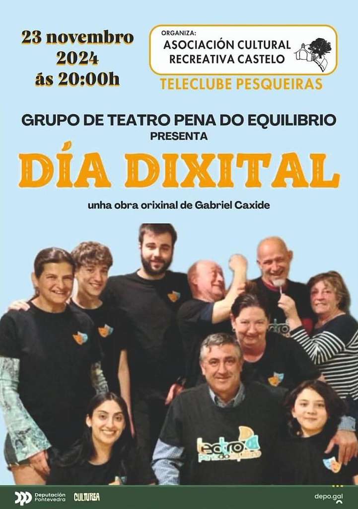 Grupo de Teatro Pena do Equilibrio - Día Dixital  (2024) en Salvaterra do Miño