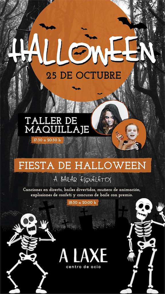 Halloween do Centro Comercial A Laxe (2024) en Vigo