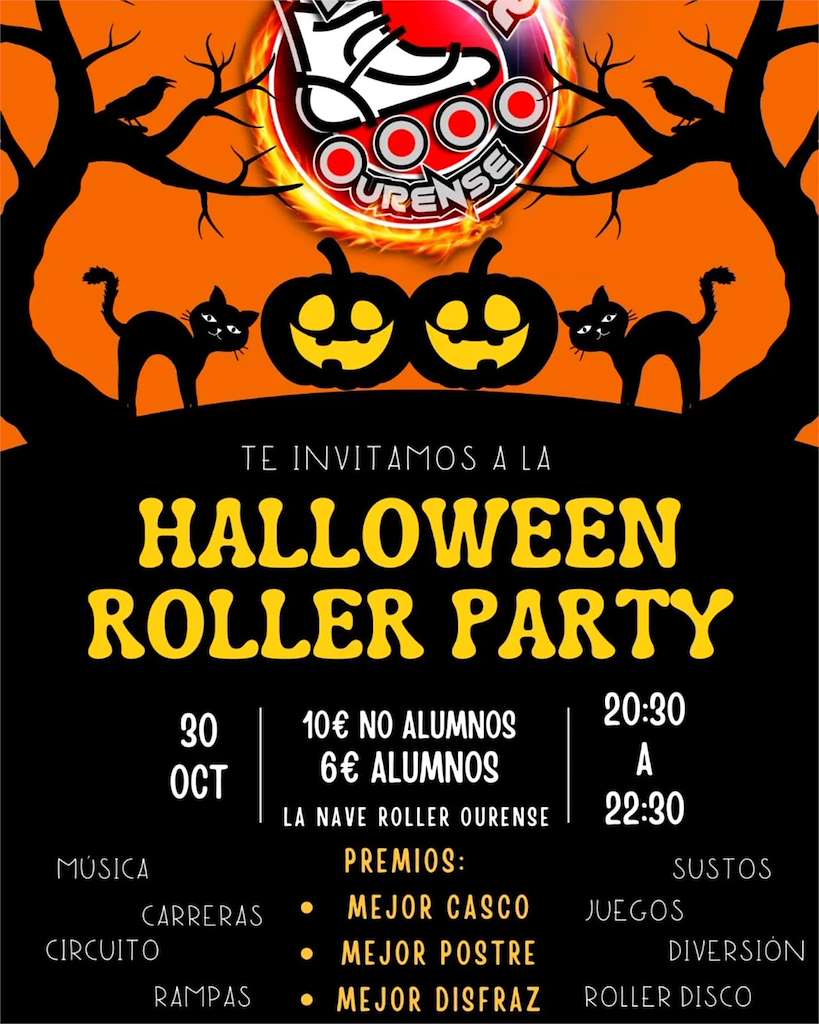 Halloween Roller Party (2024) en O Pereiro de Aguiar