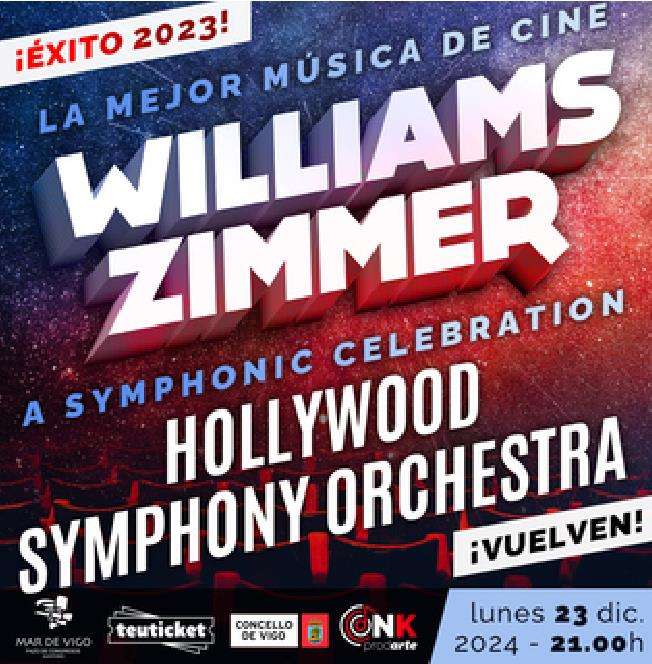 Hollywood Symphony Orchestra: Williams & Zimmer (2024) en Vigo