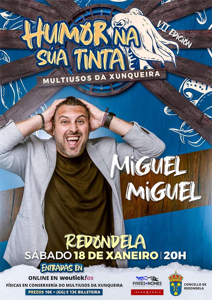 VII Humor na súa Tinta - Miguel Miguel (2025) en Redondela