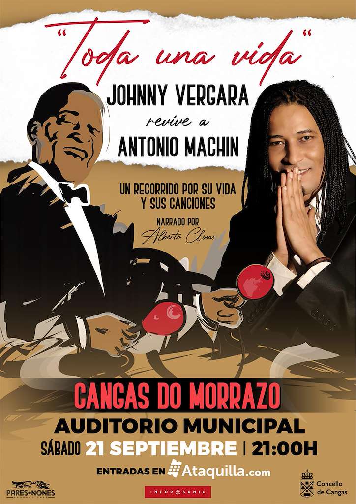 Johnny Vergara  - Toda Una Vida: Tributo a Machín (2024) en Cangas