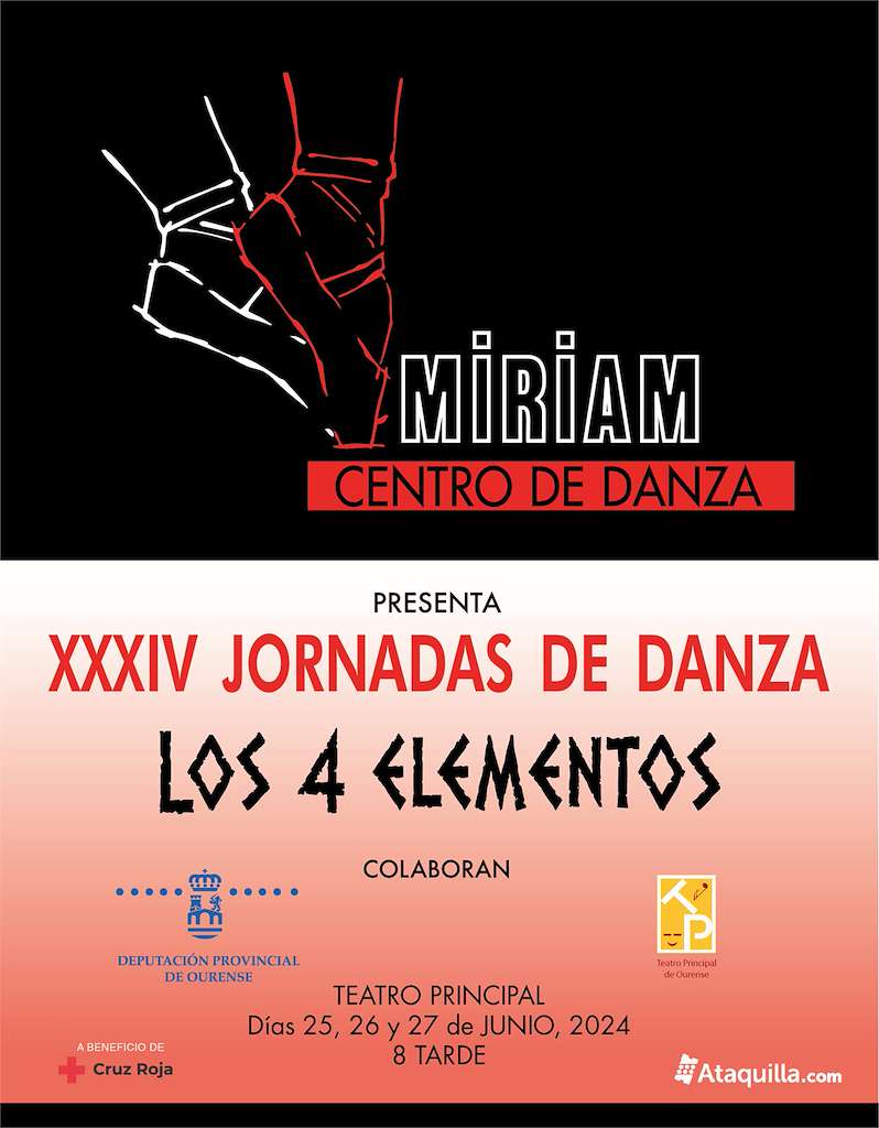 XXXIV Jornadas de Danza - Los 4 Elementos (2024) en Ourense