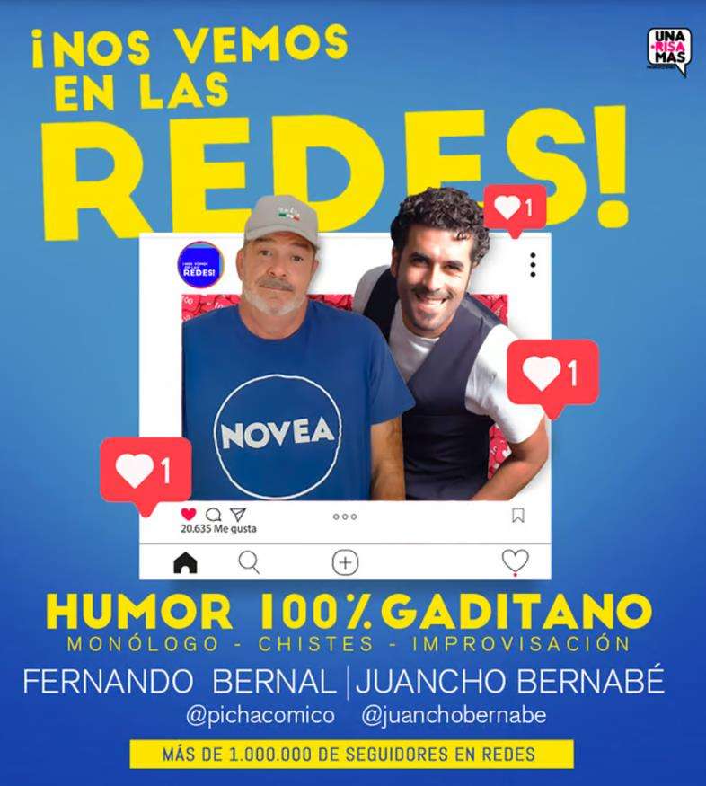 Juancho Berbabé y Fernando Bernal - Nos Vemos en las Redes (2024) en A Coruña