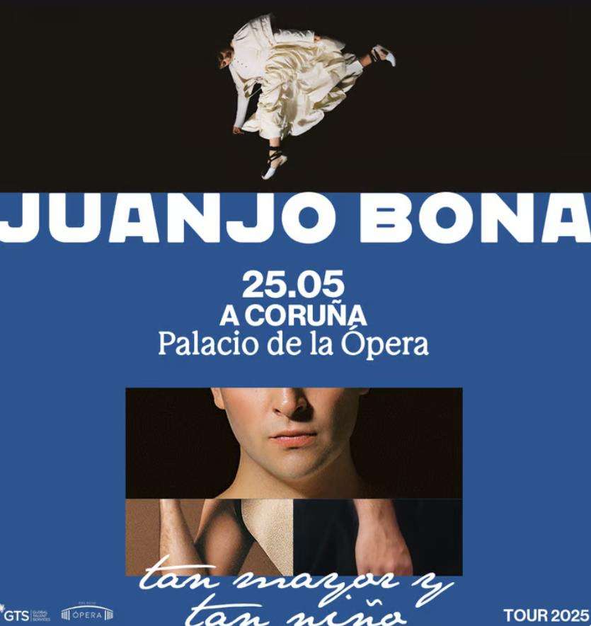 Juanjo Bona - Tan Mayor y Tan Niño (2025) en A Coruña