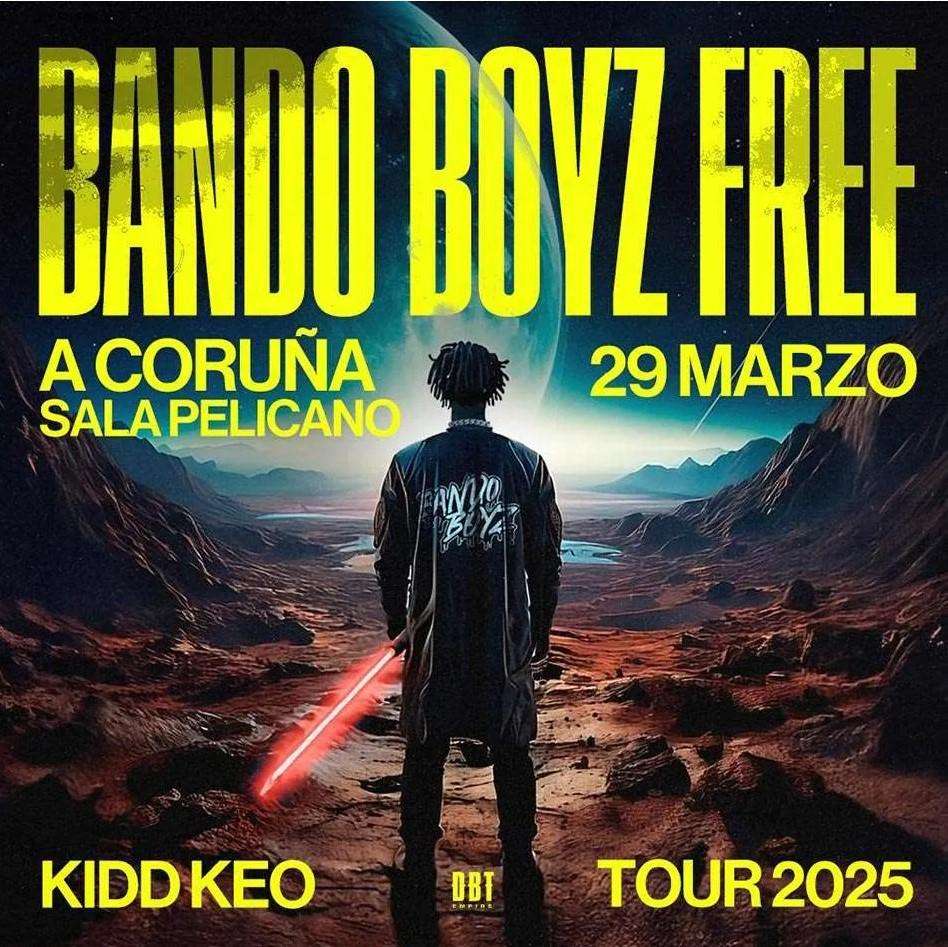 Kidd Keo - Bando Boyz Free (2025) en A Coruña