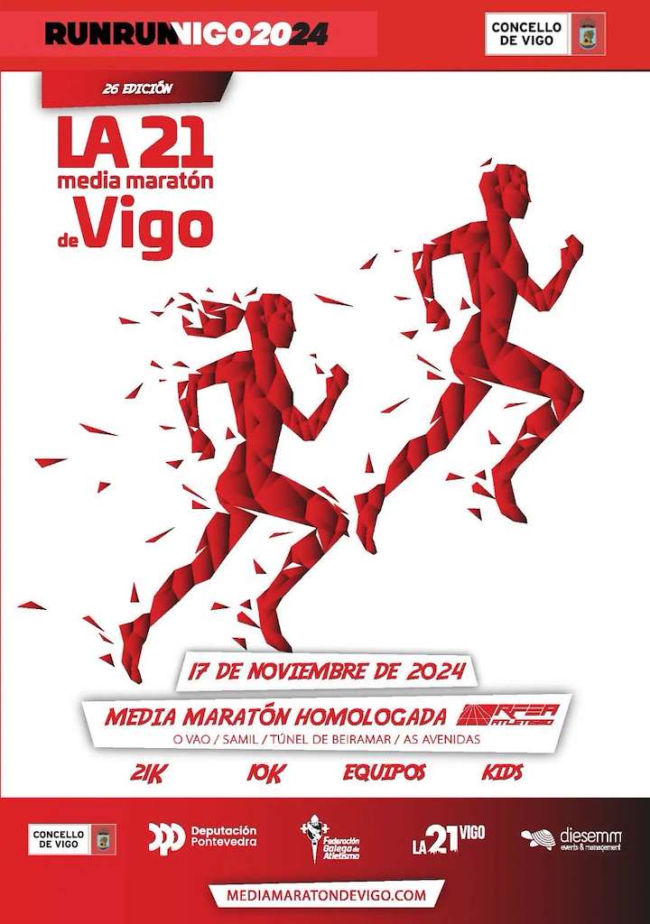 La 21 Media Maratón en Vigo