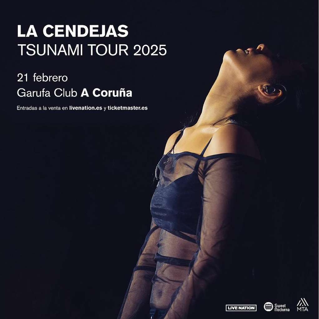 La Cendejas - Tsunami Tour (2025) en A Coruña