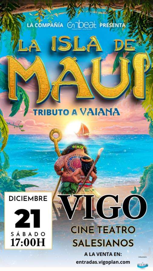 La Isla de Maui - Tributo a Vaiana (2024) en Vigo