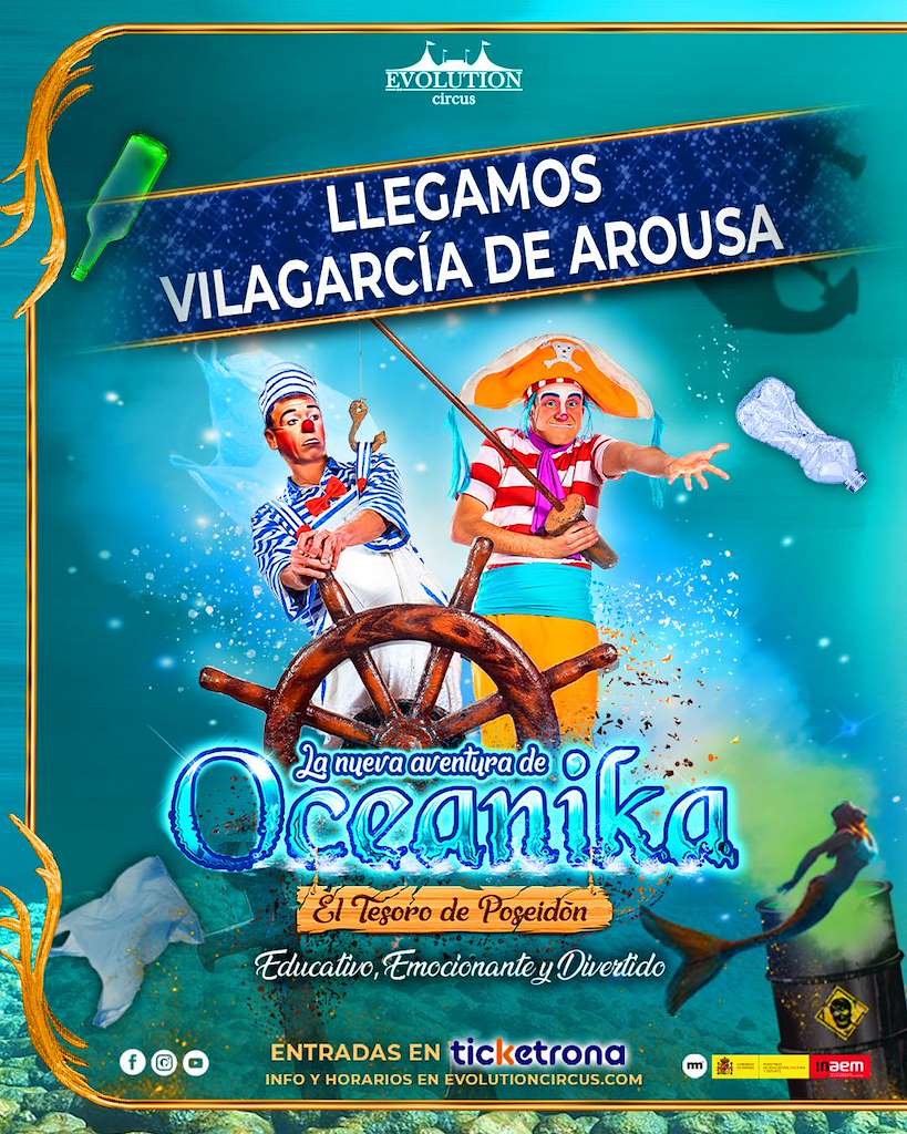 La Nueva Aventura de Oceanika - El Tesoro de Poseidón (2024) en Vilagarcía de Arousa