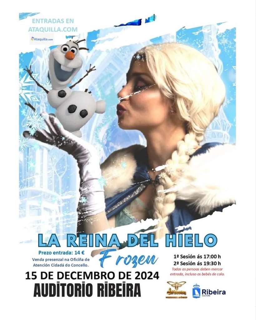 La Reina del Hielo - Tributo a Frozen (2024) en Ribeira