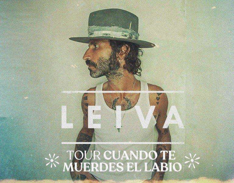 Leiva En Concierto - Tour Cuando Te Muerdes El Labio (2022) En A Coruña