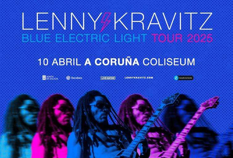 Lenny Kravitz - Blue Electric Light Tour (2025) en A Coruña