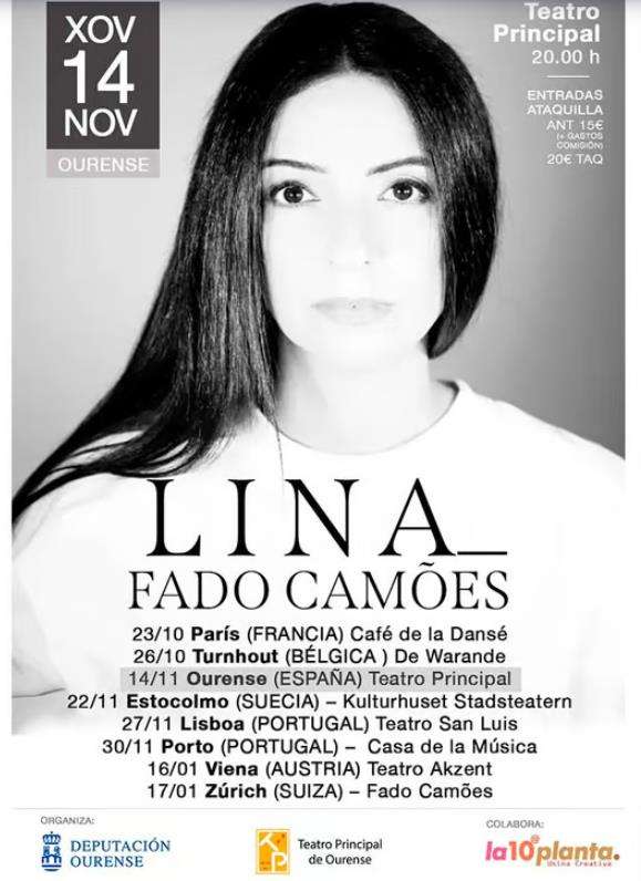 Lina en Concierto - Fado Camôes (2024) en Ourense