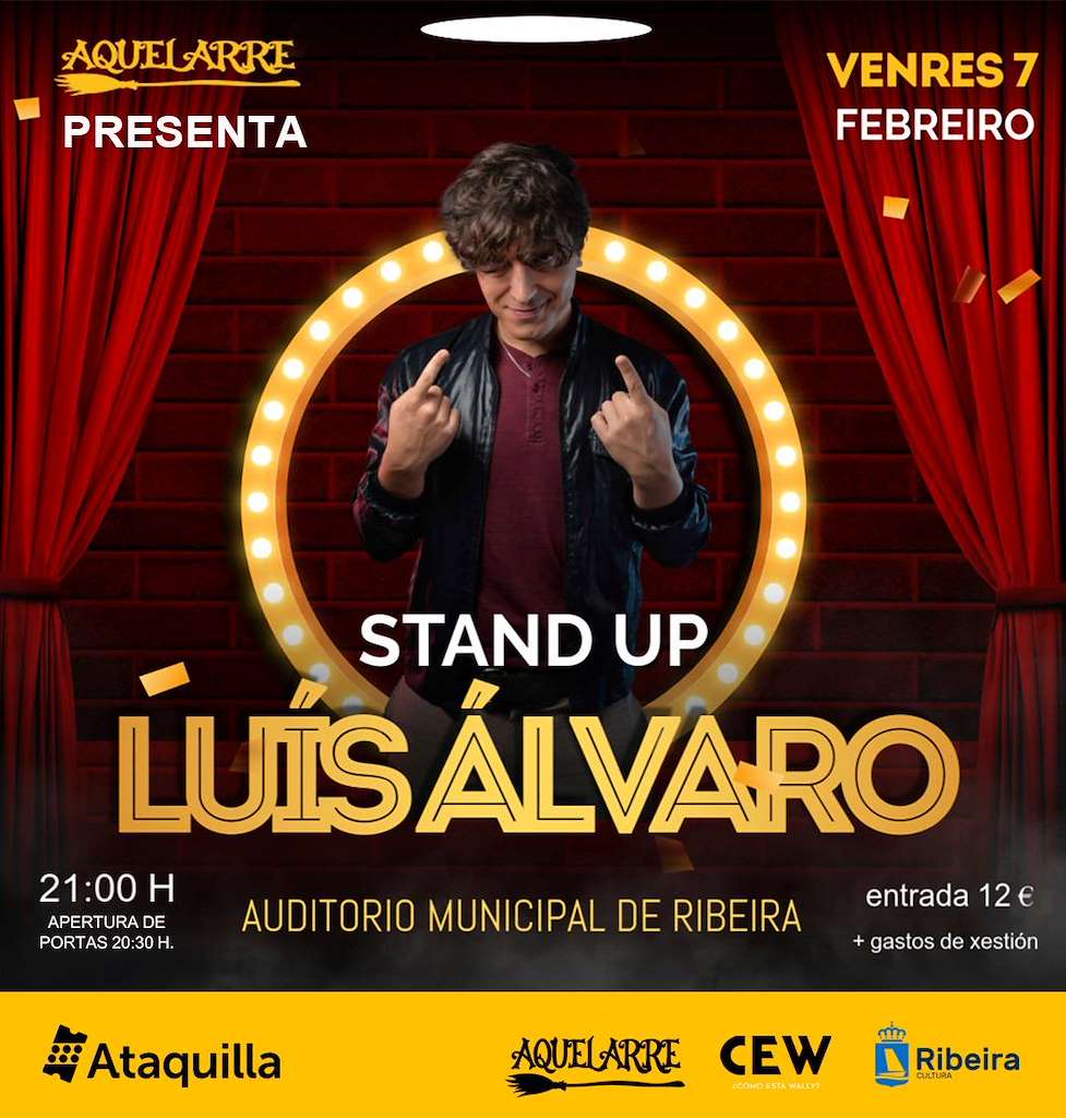 Luís Álvaro - Stand Up  (2025) en Ribeira