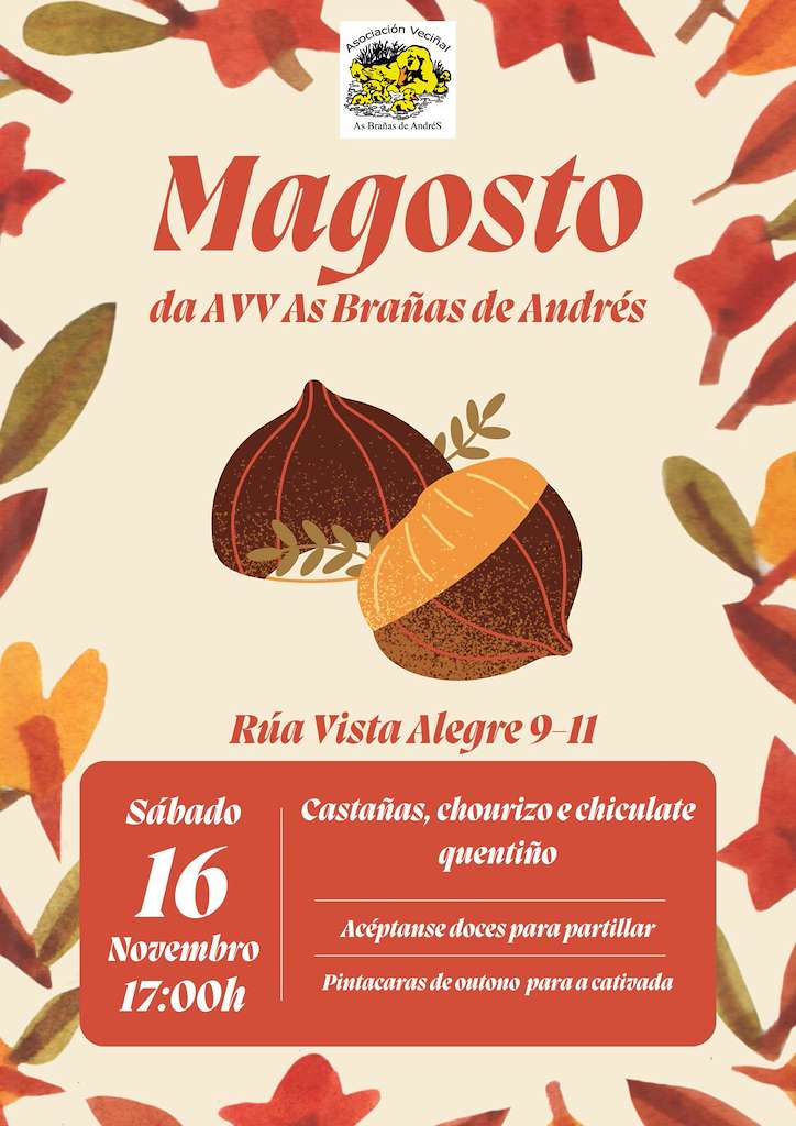 Magosto de As Brañas de Andrés (2024) en Santiago de Compostela