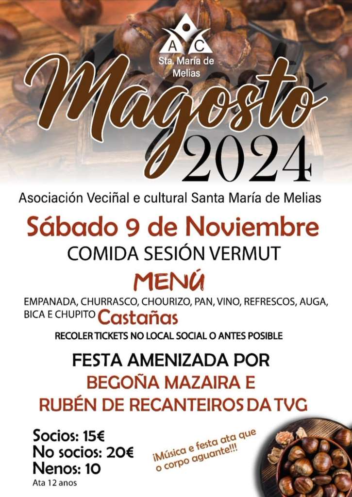 Magosto de Melías (2024) en O Pereiro de Aguiar