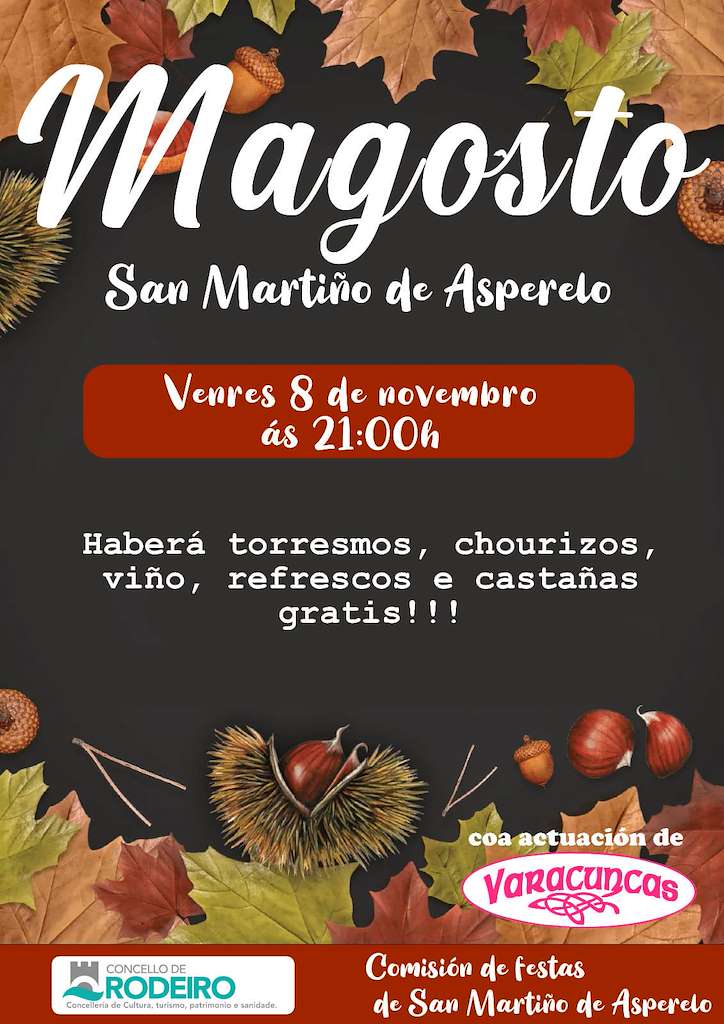 Magosto de San Martiño de Asperelo (2024) en Rodeiro