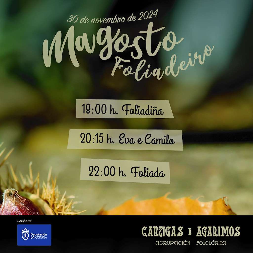 Magosto Foliadeiro (2024) en Santiago de Compostela