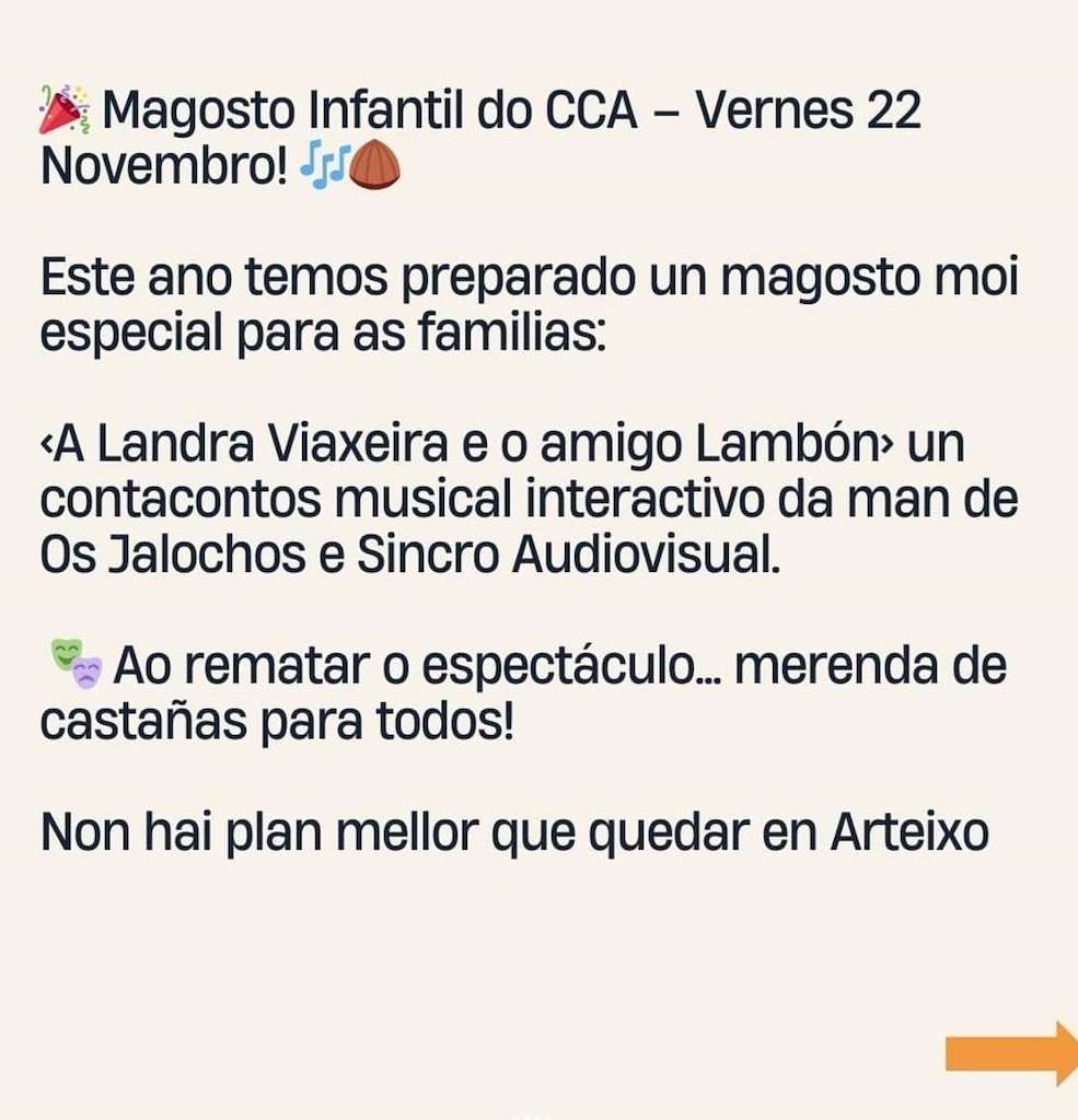 Magosto Infantil con Arteixo Centro Comercial (2024)