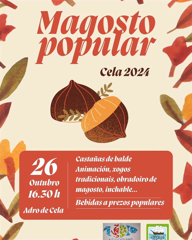 Magosto Popular de Cela (2024) en Bueu