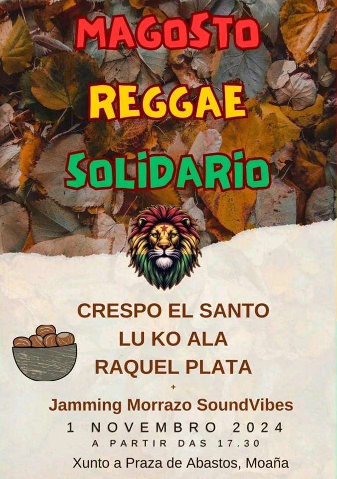 Magosto Reggae Solidario (2024) en Moaña