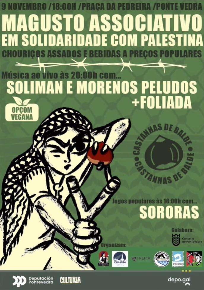 Magusto Solidaria con Palestina (2024) en Pontevedra