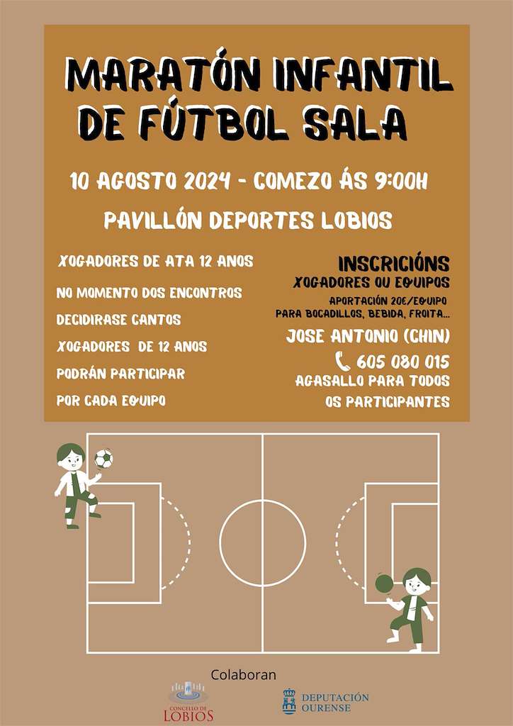 Maratón infantil de Fútbol Sala en Lobios