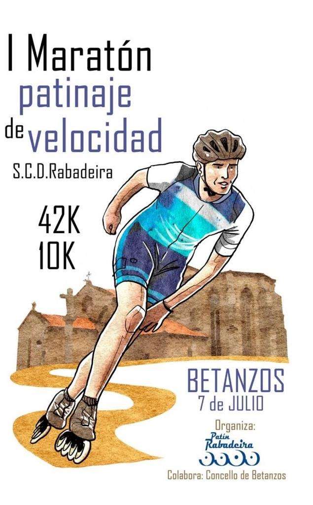 I Maratón Patinaje de Velocidad (2024) en Betanzos