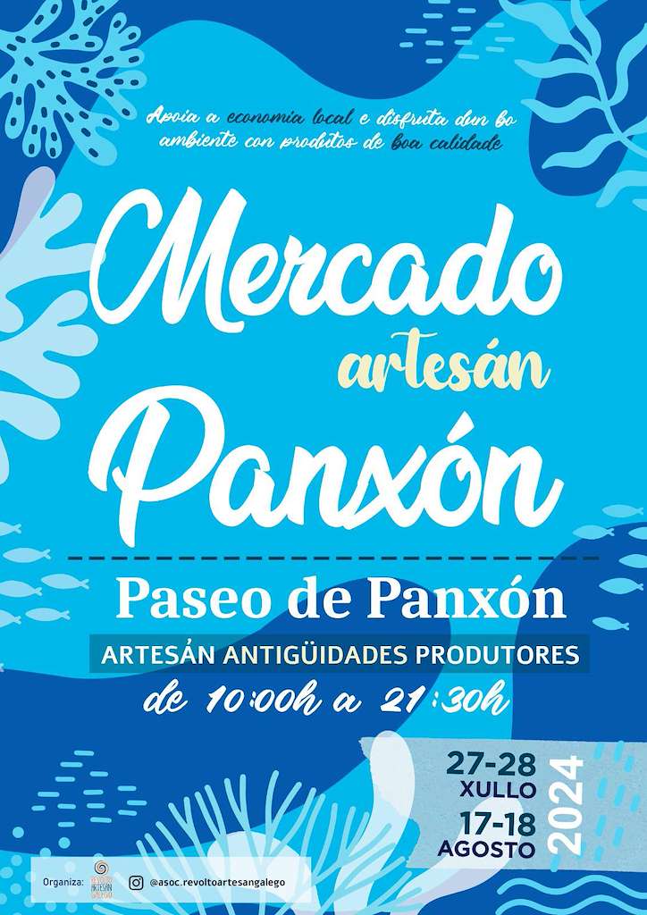 Mercado Artesán de Panxón (2024) en Nigrán