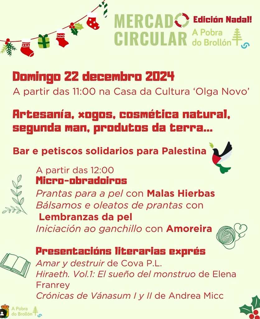 Mercado Circular - Edición Nadal  (2024) en A Pobra do Brollón