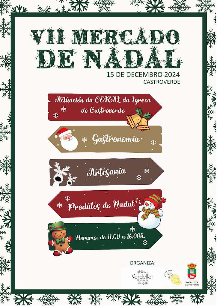 VII Mercado de Nadal (2024) en Castroverde