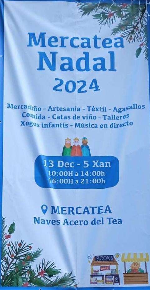 Mercatea Nadal (2024-2025) en Ponteareas