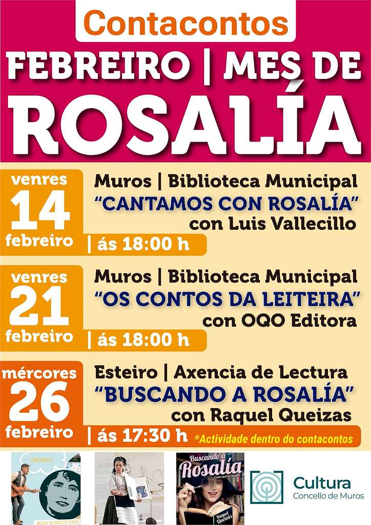 Mes de Rosalía (2025) en Muros